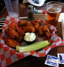 beer and wings